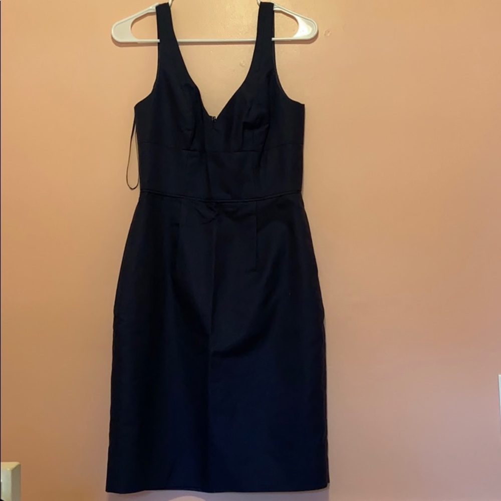 JCrew Navy Blue Dress